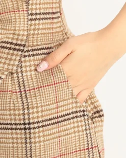 LIZ LISA Big Ribbon Plaid Shorts Sale