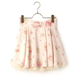 LIZ LISA Bouquet Pattern Sukapan Skirt Hot