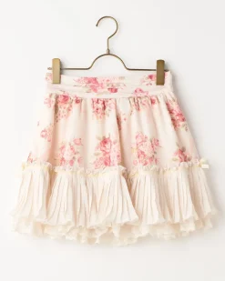 Bottoms>LIZ LISA Bouquet Ribbon Sukapan Skirt