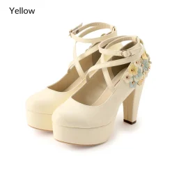 LIZ LISA Flower Motif Pumps Clearance