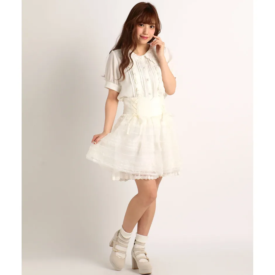 LIZ LISA Laced Up Skirt Outlet
