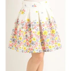 LIZ LISA Lace & Flower Skirt New