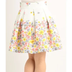 LIZ LISA Lace & Flower Skirt New