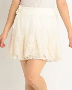 Bottoms>LIZ LISA Lacy Sukapan Skirt