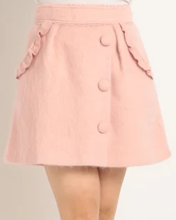 Bottoms>LIZ LISA Ruffle Pocket Skirt