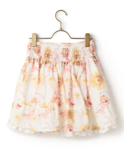 LIZ LISA Sunflower & Parfait Sukapan Skirt New