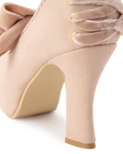 LIZ LISA Velour Ribbon Pumps Best
