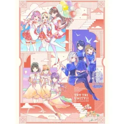 Other Dvd/Blu-Ray>Love Live! Hasu no Sora Jogakuin School Idol Club 3rd Live Tour TRY TRI UNITY!!! Blu-ray Memorial Box (4-Disc Set)