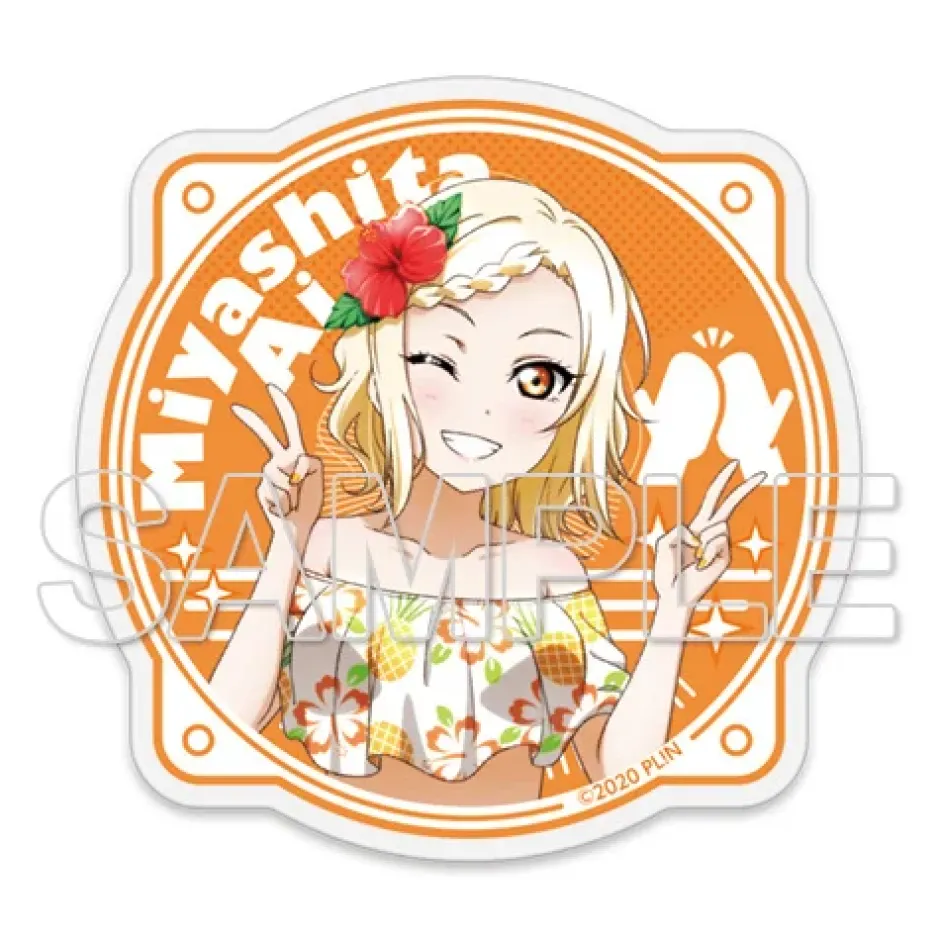 Stickers>Love Live! Nijigasaki High School Idol Club Summertime! Acrylic Sticker Collection