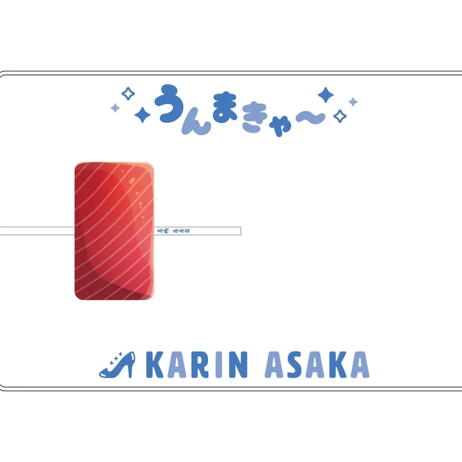 Blankets>Love Live! Nijigasaki High School Idol Club 4th Live! ~Love the Life We Live~ Karin Asaka Specialty Shima Sushi Blanket