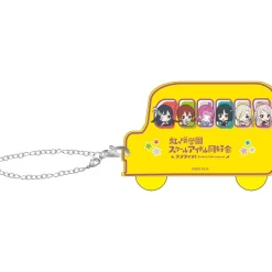 Pouches & Other Cases>Love Live! Nijigasaki High School Idol Club Niji Tabi! TOKIMEKI FAN MEETING TOUR Bus-Shaped Pass Holder