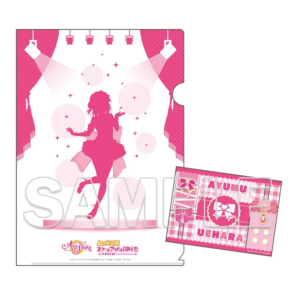 Stickers>Love Live! Nijigasaki High School Idol Club Clear File & Sticker Set