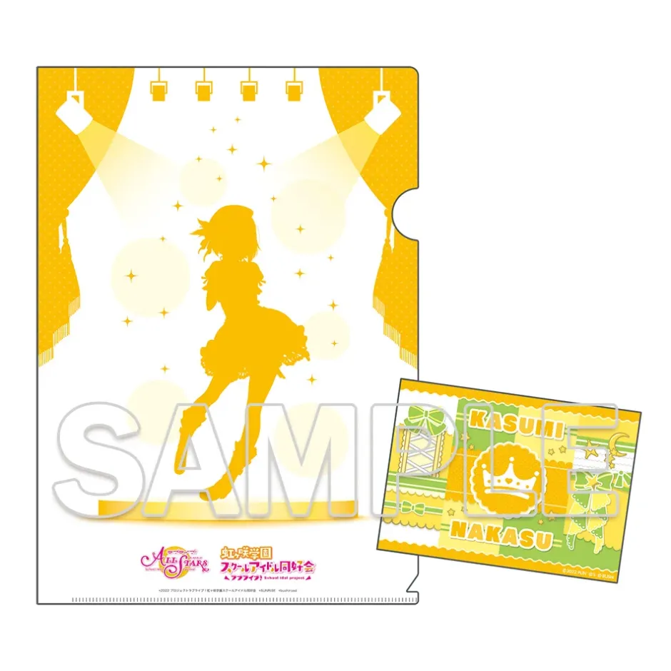 Stickers>Love Live! Nijigasaki High School Idol Club Clear File & Sticker Set