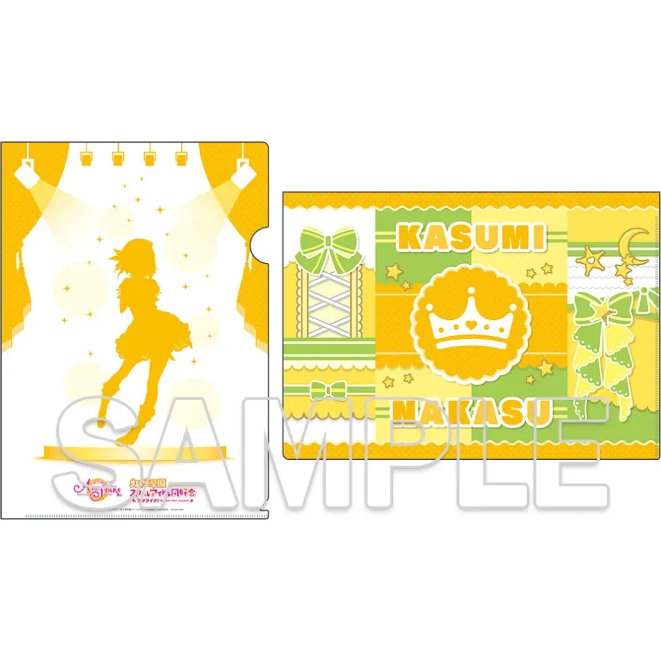 Stickers>Love Live! Nijigasaki High School Idol Club Clear File & Sticker Set