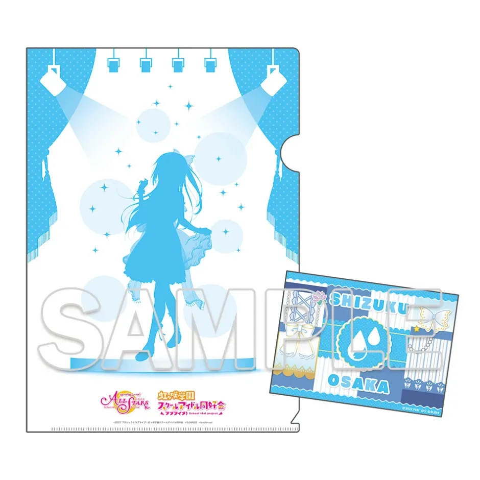 Stickers>Love Live! Nijigasaki High School Idol Club Clear File & Sticker Set