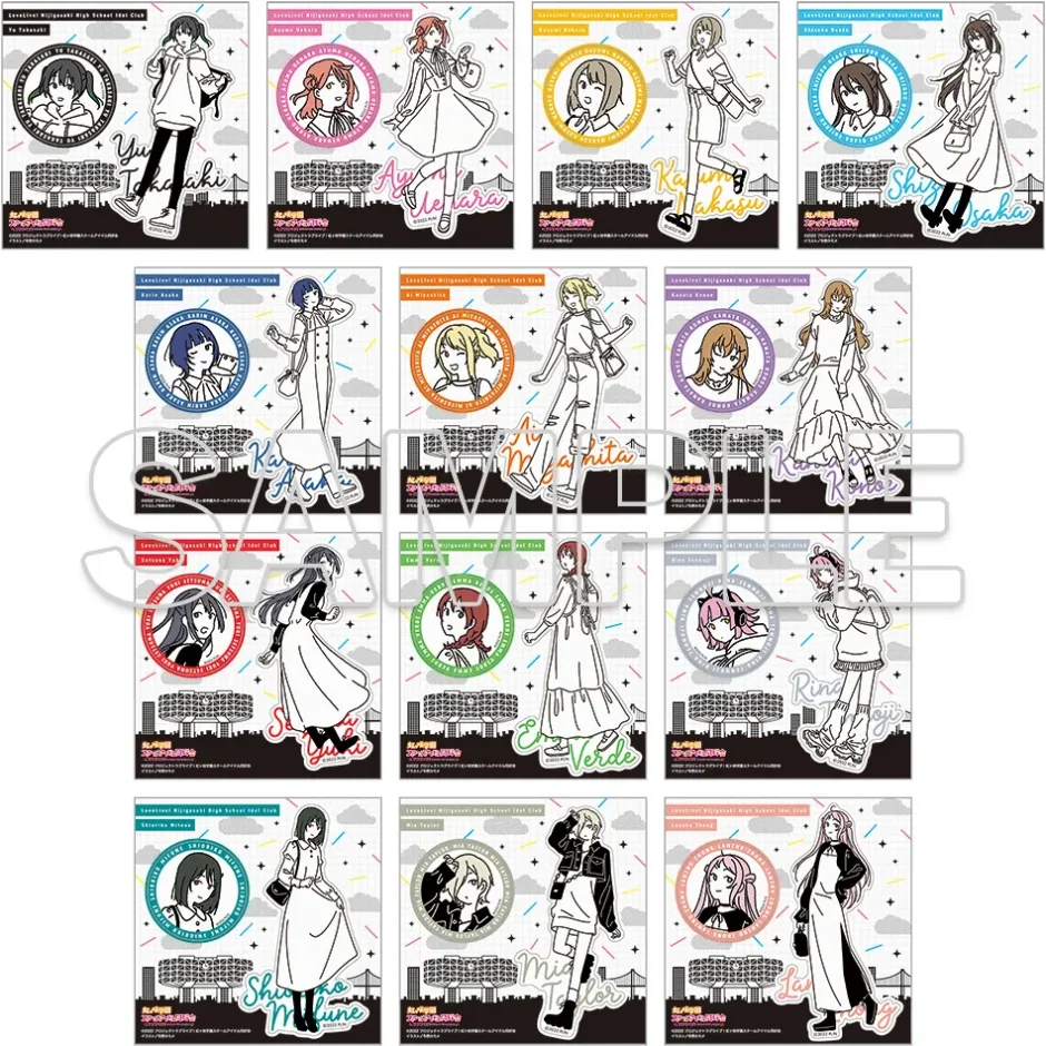 Stickers>Love Live! Nijigasaki High School Idol Club Wear the Seasons on Your Walks Sticker