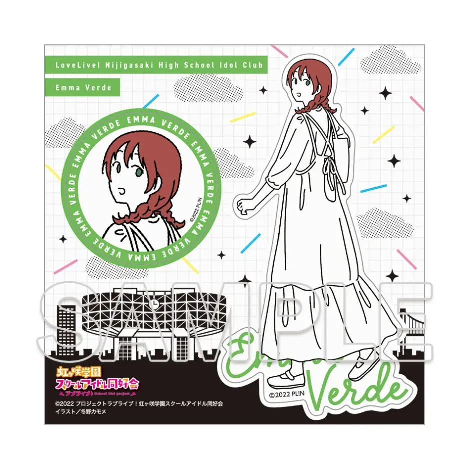 Stickers>Love Live! Nijigasaki High School Idol Club Wear the Seasons on Your Walks Sticker