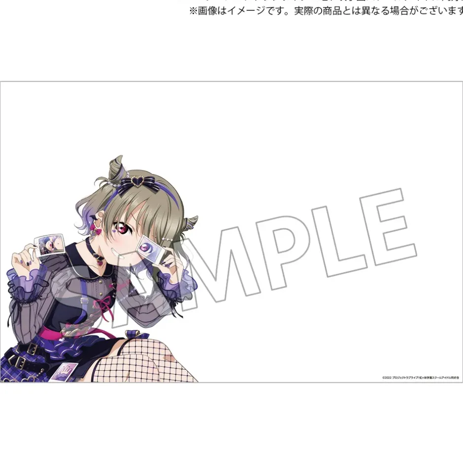 Stickers>Love Live! Nijigasaki High School Idol Club Nijigasaki High School Store Supporting My Fave Transparent Sheet Collection