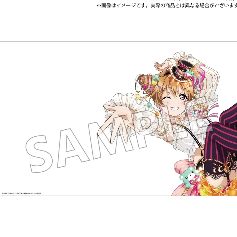 Stickers>Love Live! Nijigasaki High School Idol Club Nijigasaki High School Store Supporting My Fave Transparent Sheet Collection