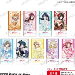 Stickers>Love Live! School Idol Festival Aqours: Princess Ver. Trading Ticket-Style Sticker Collection (1 Pack)