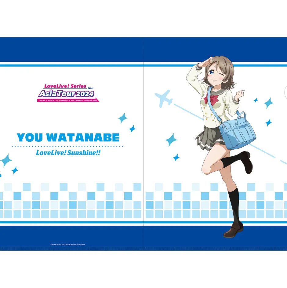 Other Stationery>Love Live! Series Asia Tour 2024 Our Story, Our Dreams in Yokohama Clear File