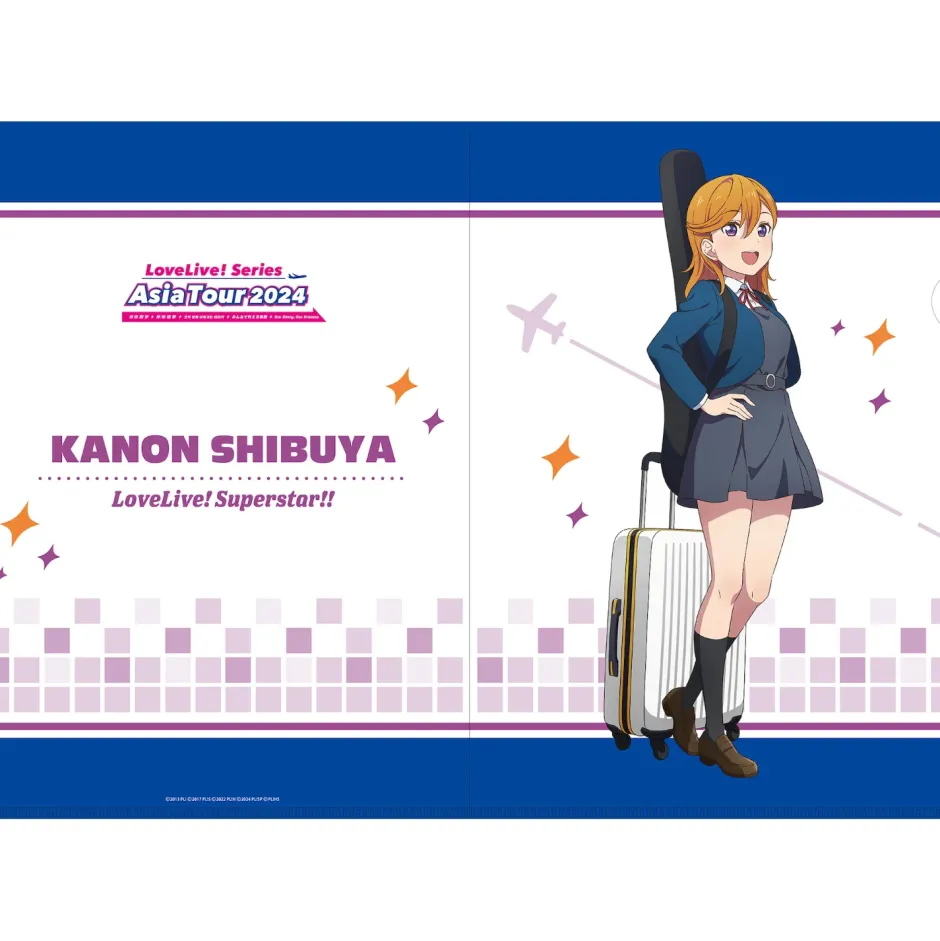 Other Stationery>Love Live! Series Asia Tour 2024 Our Story, Our Dreams in Yokohama Clear File