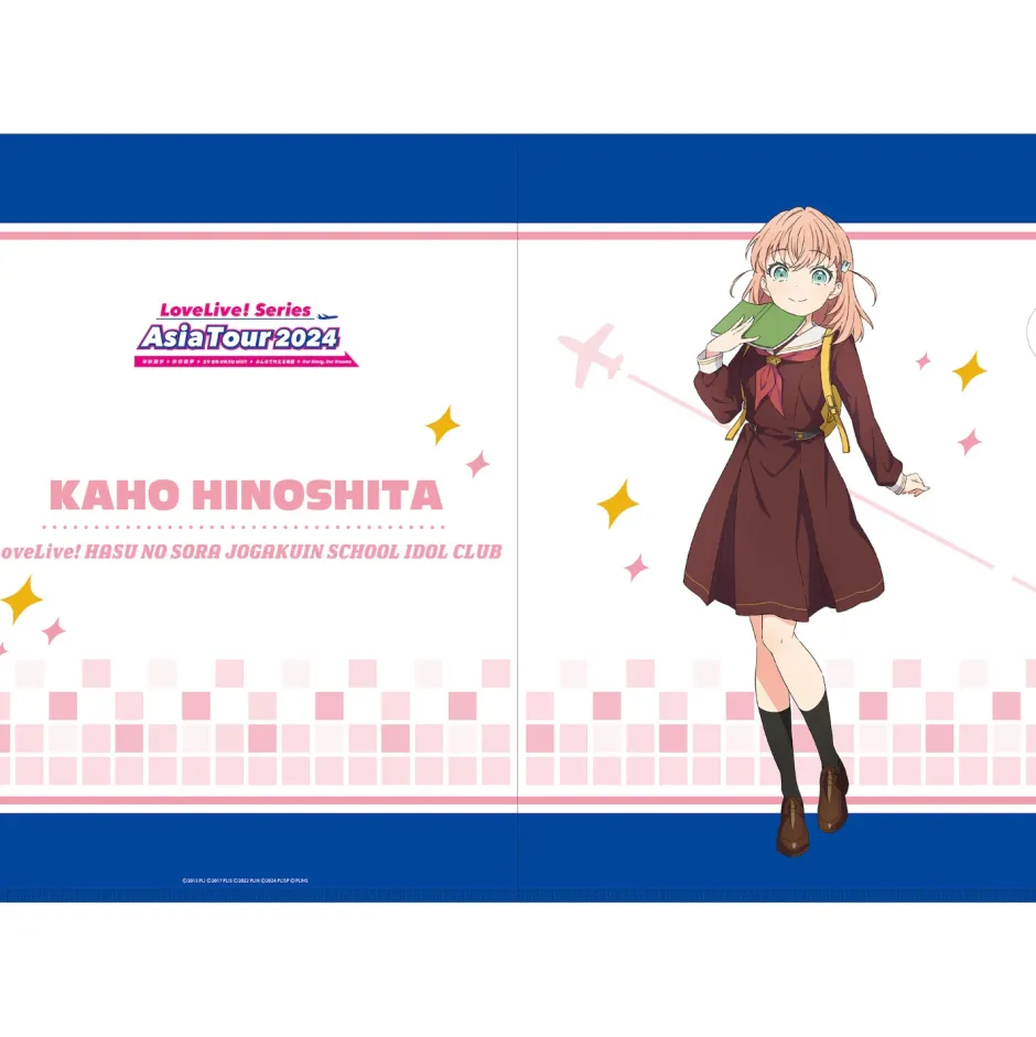 Other Stationery>Love Live! Series Asia Tour 2024 Our Story, Our Dreams in Yokohama Clear File