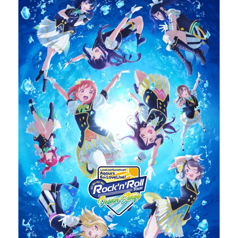 Anime Dvd/Blu-Ray>Love Live! Sunshine!! Aqours 6th Love Live! ~KU-RU-KU-RU Rock 'n' Roll TOUR~ <OCEAN STAGE> Blu-ray Memorial Box (3-Disc Set)