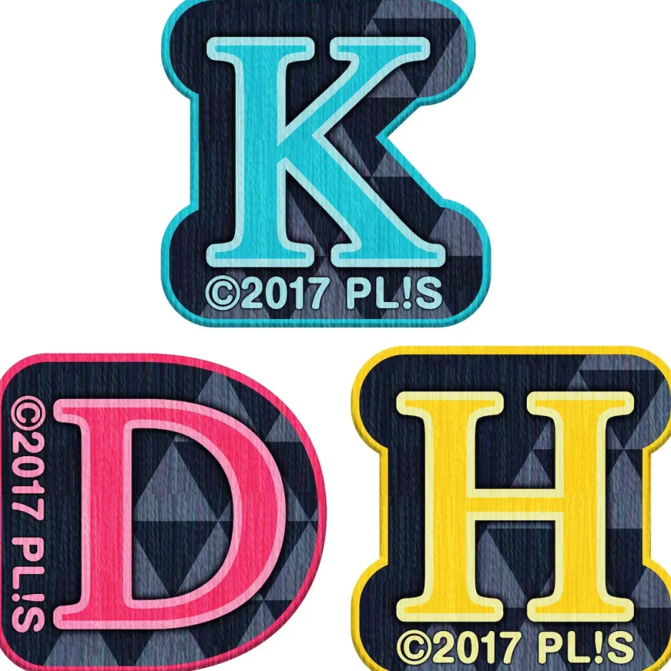 Stickers>Love Live! Sunshine!! AZALEA 1st Love Live! 〜In The Dark /*Secret Story*/〜 3 Patch Stickers