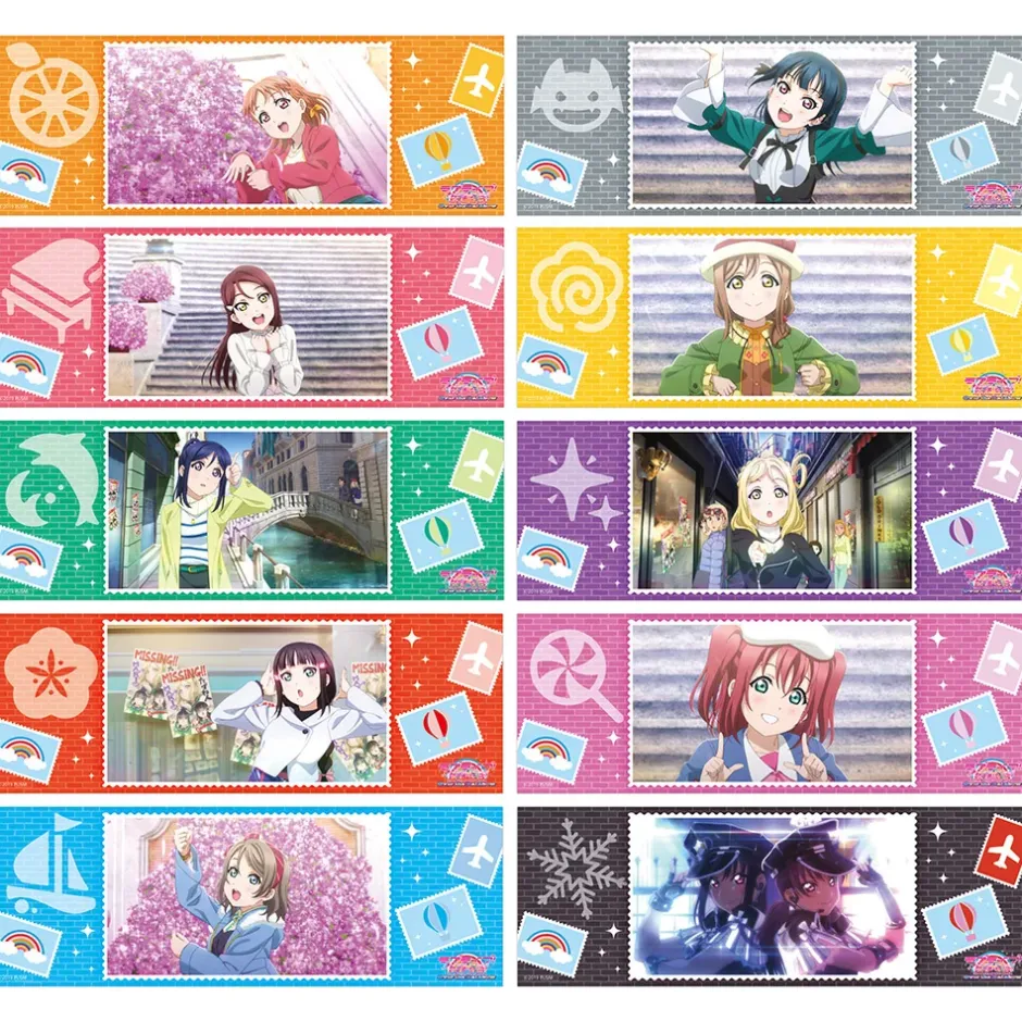 Stickers>Love Live! Sunshine!! The School Idol Movie: Over the Rainbow Sticker Collection Box Set