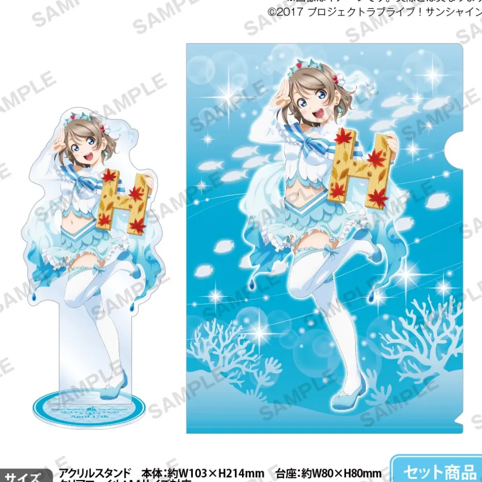 Other Stationery>Love Live! Sunshine!! Uranohoshi Girls' High School Store Birthday Present Vol. 6 You Watanabe Celebration Set