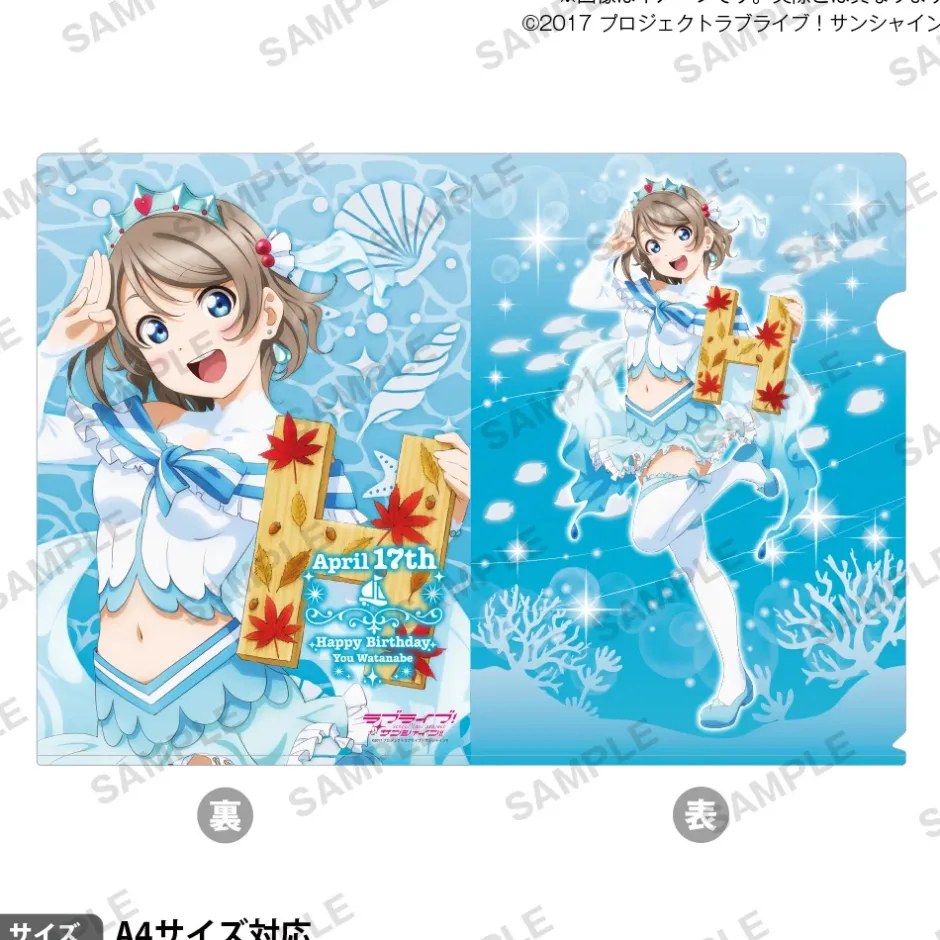 Other Stationery>Love Live! Sunshine!! Uranohoshi Girls' High School Store Birthday Present Vol. 6 You Watanabe Celebration Set