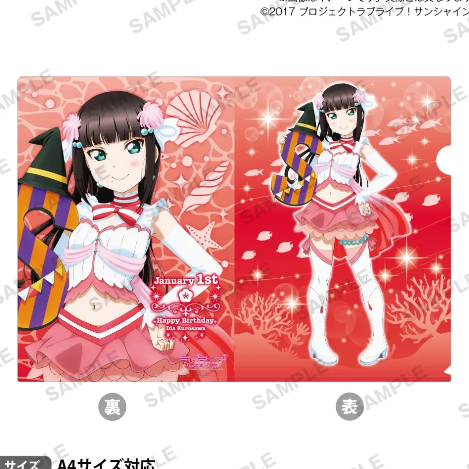 Other Stationery>Love Live! Sunshine!! Uranohoshi Girls' High School Store Birthday Present Vol. 6 Dia Kurosawa Celebration Set