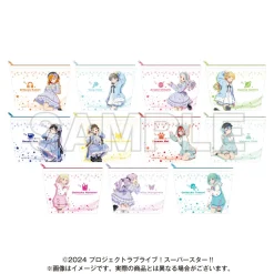 Pouches & Other Cases>Love Live! Superstar!! Yume Kawa Girly Collection 2025 Clear Pouch