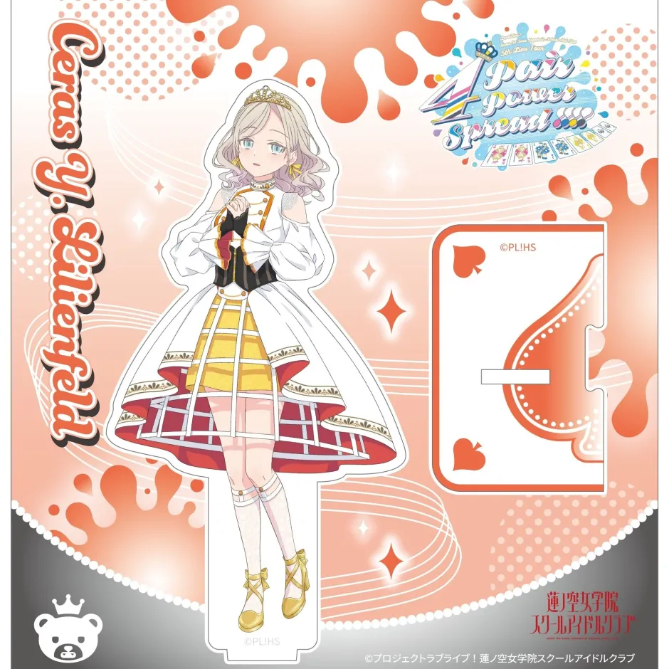Love Live! Hasu no Sora Jogakuin School Idol Club 5th Live Tour ~4Pair Power Spread!!!!~ Acrylic Stand Discount