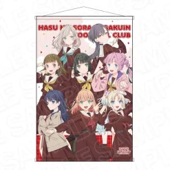 Tapestries>Love Live! Hasu no Sora Jogakuin School Idol Club B2 Tapestry 105th Winter School Uniform Ver.