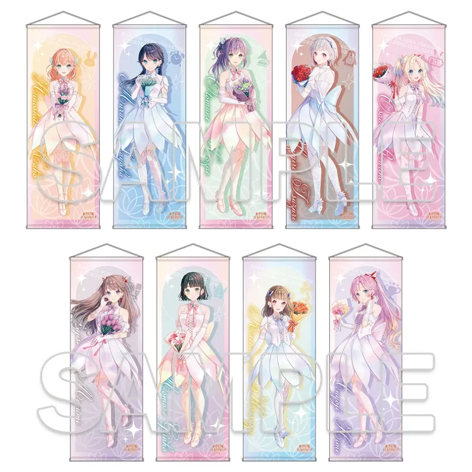 Tapestries>Love Live! Hasu no Sora Jogakuin School Idol Club Extra Large Tapestry Ver.AURORA FLOWER