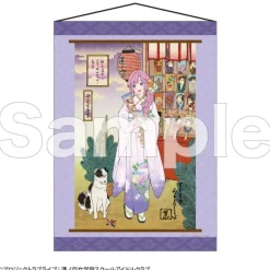 Tapestries>Love Live! Hasu no Sora Jogakuin School Idol Club Hanging Scroll Style Tapestry Hime Anyoji: Kaga Yuzen Collaboration Card Ver.