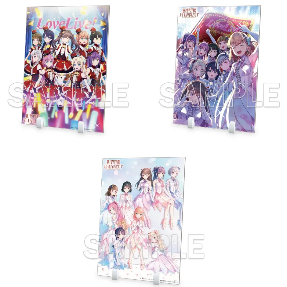 Acrylic Art Boards>Love Live! Hasu no Sora Jogakuin School Idol Club Acrylic Stand Ver.