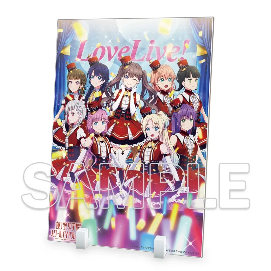 Acrylic Art Boards>Love Live! Hasu no Sora Jogakuin School Idol Club Acrylic Stand Ver.