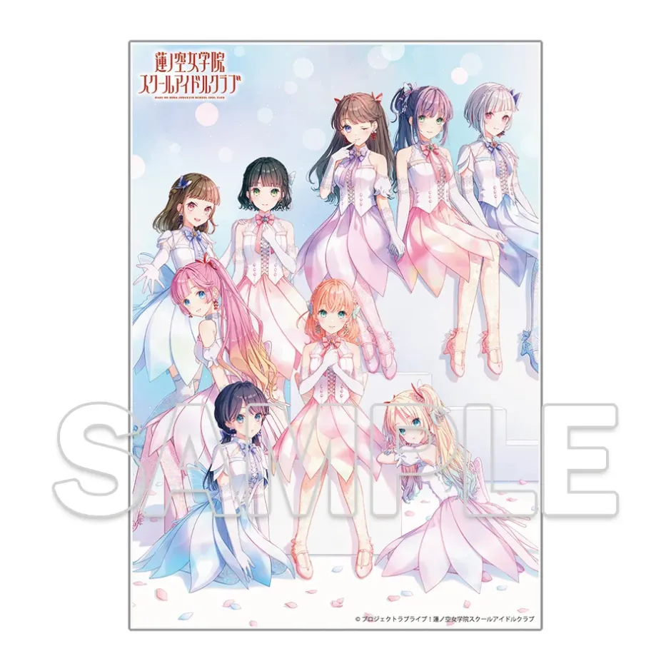 Acrylic Art Boards>Love Live! Hasu no Sora Jogakuin School Idol Club Acrylic Stand Ver.
