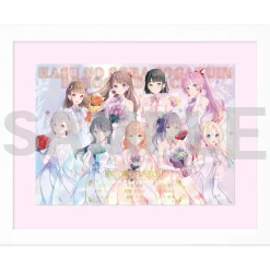 Fine Art>Love Live! Hasu no Sora Jogakuin School Idol Club Foil-stamped 104th Class Memorial Chara Fine Graph