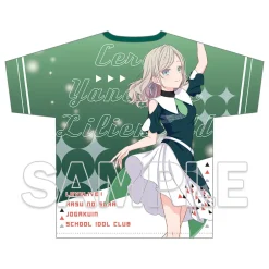 Love Live! Hasu no Sora Jogakuin School Idol Club Full Graphic T-Shirt Ver. Suirinbu Ceras Yanagida Lilienfeld Best