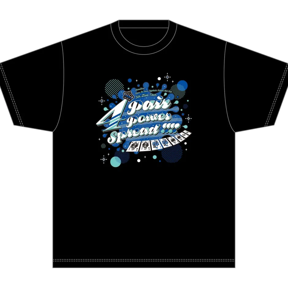 Love Live! Hasu no Sora Jogakuin School Idol Club 5th Live Tour ~4Pair Power Spread!!!!~ T-shirt DOLLCHESTRA New