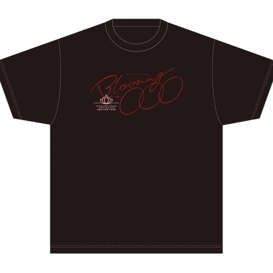 Love Live! Hasu no Sora Jogakuin School Idol Club 2nd Live Tour 〜Blooming with ○○○〜 T-shirt Sale