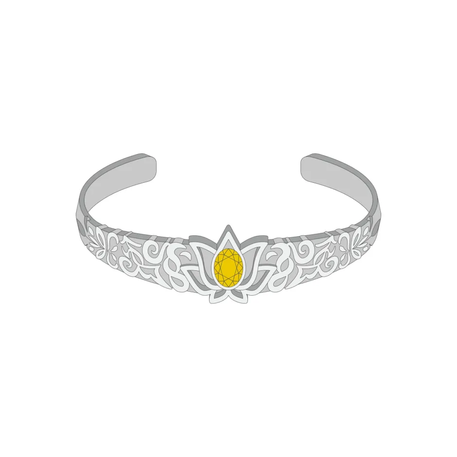 Jewelry & Hair Accessories>Love Live! Hasu no Sora Jogakuin School Idol Club 4th Live Dream ~Bloom, The Dream Believers~ Flower Bangle