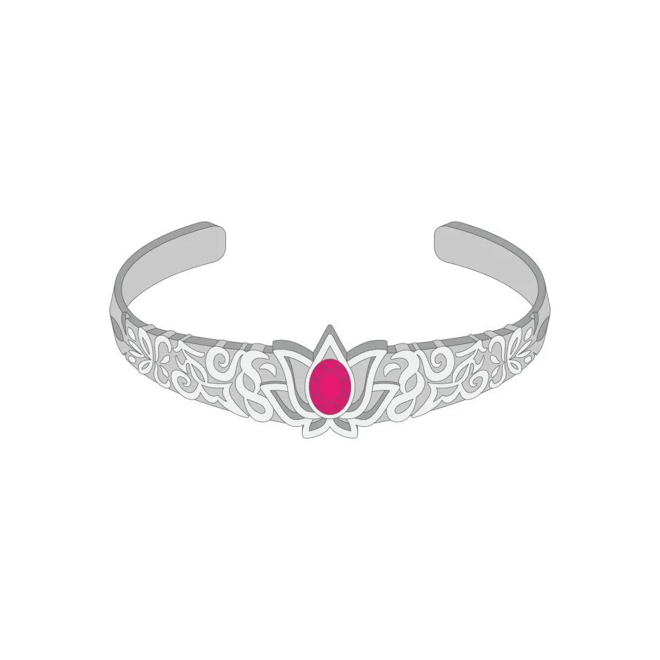 Jewelry & Hair Accessories>Love Live! Hasu no Sora Jogakuin School Idol Club 4th Live Dream ~Bloom, The Dream Believers~ Flower Bangle