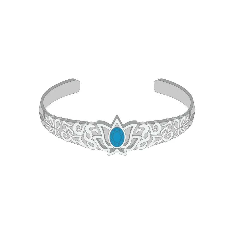 Jewelry & Hair Accessories>Love Live! Hasu no Sora Jogakuin School Idol Club 4th Live Dream ~Bloom, The Dream Believers~ Flower Bangle