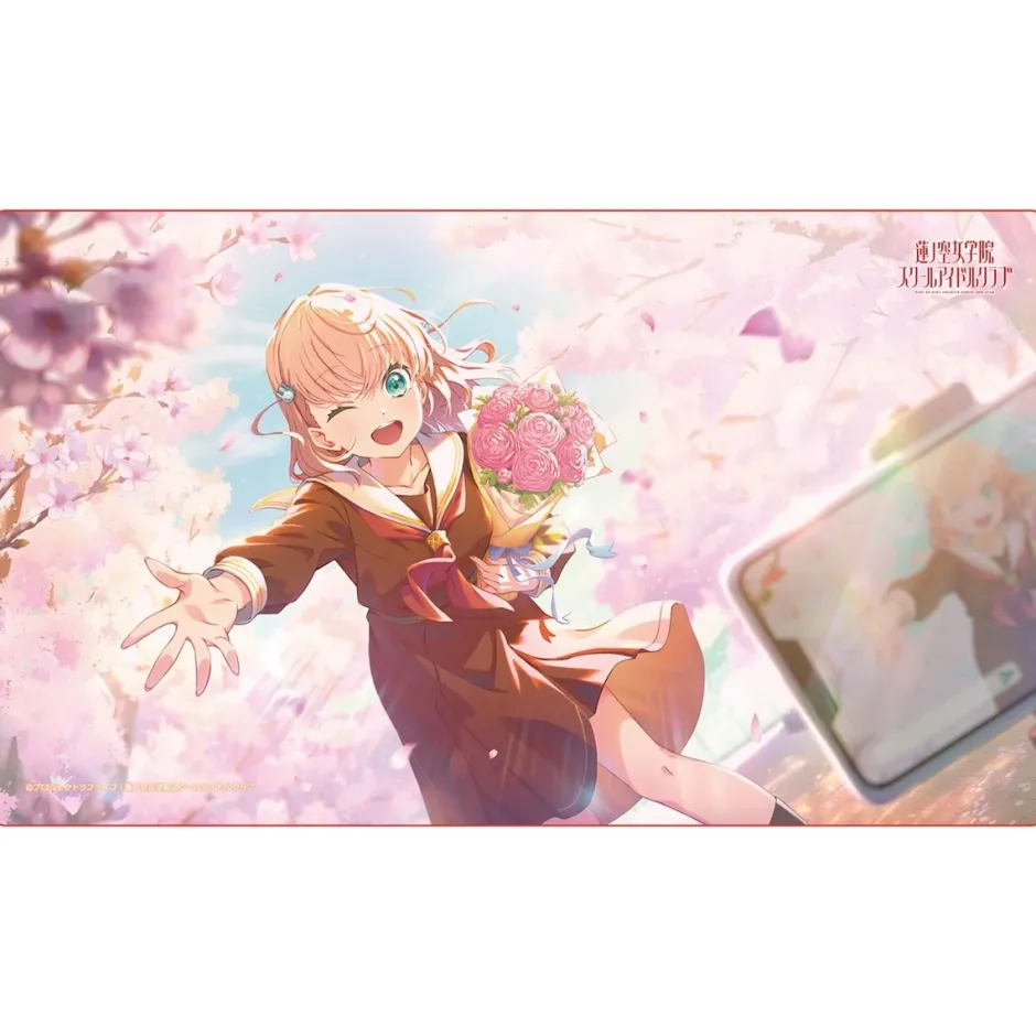Love Live! Hasu no Sora Jogakuin School Idol Club Rubber Mat Kaho Hinoshita (Re-run) Outlet