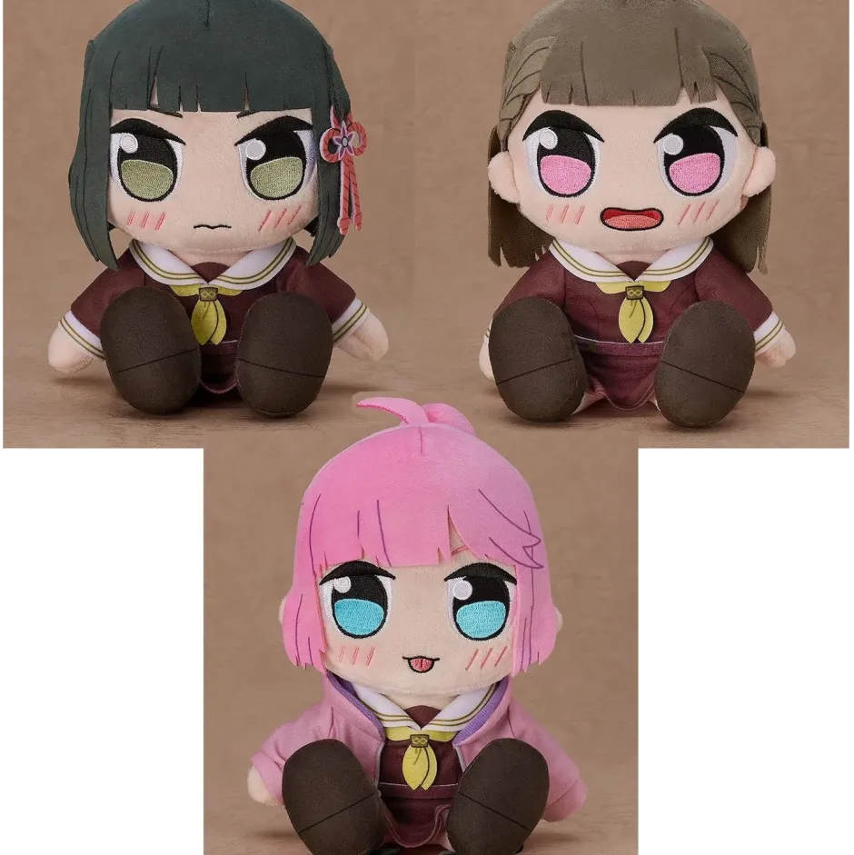 Medium Plushies>Love Live! Hasu no Sora Jogakuin Scool Idol Club Kuripan Plushie Ginko Momose/Kosuzu Kachimachi/Hime Anyoji